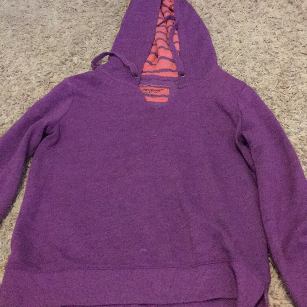 Purple sweatshirt